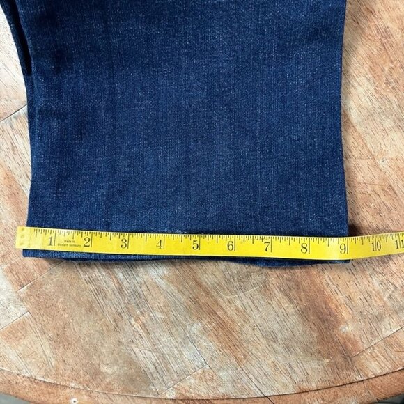 Levis 515 Bootcut Jeans Womens 10 32x32 Flare Mid‎ Rise Dark Wash - Picture 11 of 12